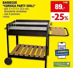 Hubo Barbecue "corsica party grill" aanbieding