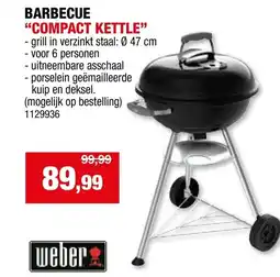 Hubo BARBECUE "COMPACT KETTLE" aanbieding