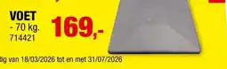 Hubo VOET aanbieding
