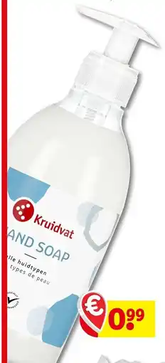 Kruidvat Kruidvat hand soap aanbieding