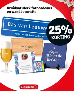 Kruidvat Kruidvat Merk fotocadeaus en wanddecoratie aanbieding