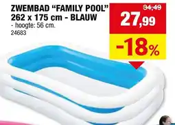 Hubo Zwembad "family pool" aanbieding