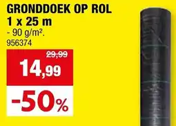 Hubo Gronddoek op rol aanbieding