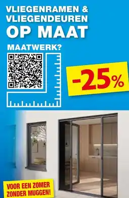 Hubo Vliegenramen & vliegendeuren op maat aanbieding