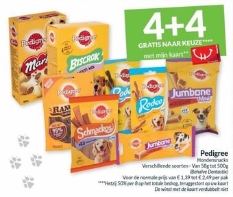 Intermarché Pedigree Hondensnacks aanbieding