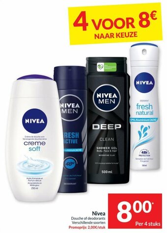 Intermarché Nivea aanbieding