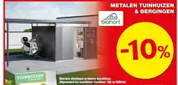 Hubo METALEN TUINHUIZEN & BERGINGEN aanbieding