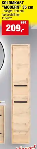 Hubo Kolomkast "modern" aanbieding