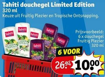 Kruidvat Douchegel fruitig plezier aanbieding
