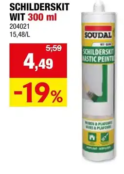 Hubo Schilderskit wit aanbieding