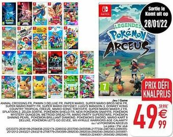 Cora Jeu - game aanbieding