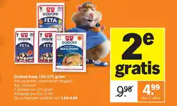 Albert Heijn Dodoni kaas 150-225 gram aanbieding