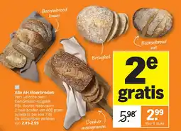 Albert Heijn Alle AH Vloerbroden aanbieding