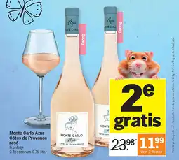 Albert Heijn Monte Carlo Azur Côtes de Provence rosé aanbieding