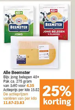 Albert Heijn Alle Beemster aanbieding