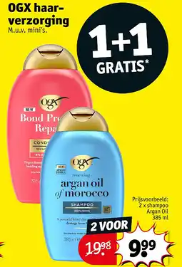 Kruidvat OGX haarverzorging aanbieding