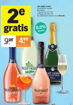 Albert Heijn Alle Night Orient aanbieding