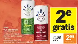 Albert Heijn Stëlz 0.25 literblikjes aanbieding