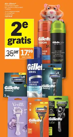 Albert Heijn Alle Gillette aanbieding