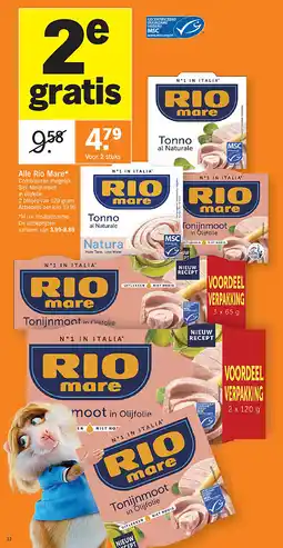 Albert Heijn Alle Rio Mare aanbieding