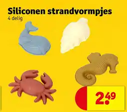 Kruidvat Siliconen strandvormpjes aanbieding