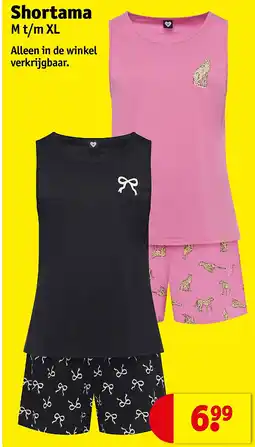 Kruidvat Shortama aanbieding