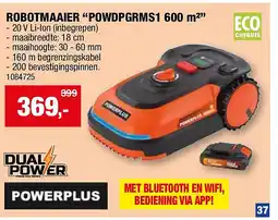 Hubo ROBOTMAAIER “POWDPGRMS1 600 m²” aanbieding