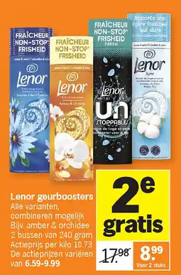 Albert Heijn Lenor geurboosters aanbieding