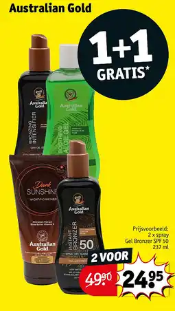 Kruidvat Australian Gold aanbieding