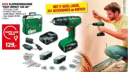 Hubo ACCU KLOPBOORMACHINE “EASY IMPACT 18V-40” aanbieding