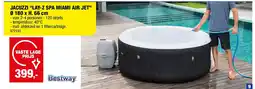 Hubo JACUZZI “LAY-Z SPA MIAMI AIR JET” Ø 180 x H. 66 cm aanbieding