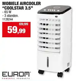 Hubo MOBIELE AIRCOOLER “COOLSTAR 3.5” aanbieding