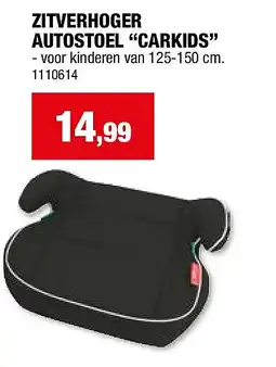 Hubo ZITVERHOGER AUTOSTOEL “CARKIDS” aanbieding