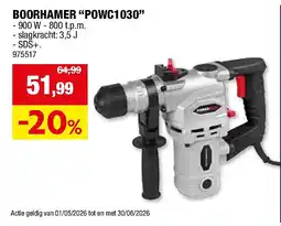 Hubo BOORHAMER “POWC1030” aanbieding