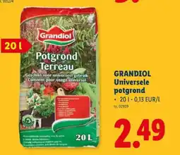 Lidl Universele potgrond aanbieding