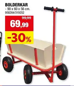 Hubo BOLDERKAR aanbieding