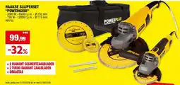 Hubo HAAKSE SLIJPERSET “POWX06250” aanbieding