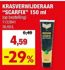 Hubo KRASVERWIJDERAAR “SCARFIX” 150 ml aanbieding