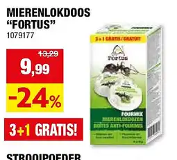Hubo Fortus mierenlokdoos 4 stuks aanbieding