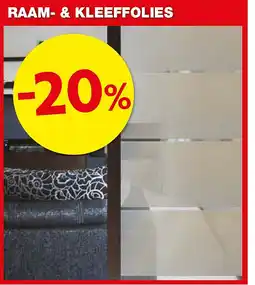 Hubo RAAM- & KLEEFFOLIES aanbieding
