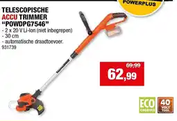 Hubo TELESCOPISCHE ACCU TRIMMER “POWDPG7546” aanbieding