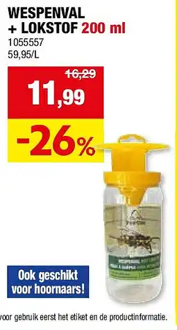 Hubo WESPENVAL + LOKSTOF 200 ml aanbieding