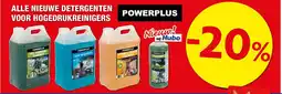 Hubo ALLE NIEUWE DETERGENTEN VOOR HOGEDRUKREINIGERS aanbieding