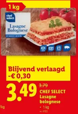 Lidl Lasagne bolognese aanbieding