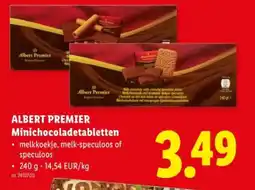 Lidl Minichocoladetabletten aanbieding