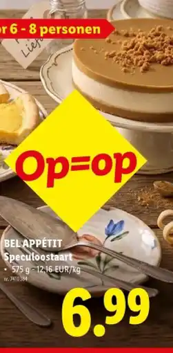 Lidl Speculoostaart aanbieding