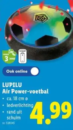 Lidl Air Power-voetbal aanbieding
