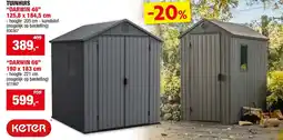 Hubo TUINHUIS “DARWIN 46” 125,8 x 184,5 cm aanbieding