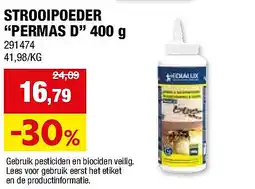 Hubo Edialux Permas-D tegen mieren en wespen 400g aanbieding