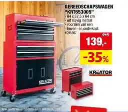 Hubo GEREEDSCHAPSWAGEN “KRT653005” aanbieding